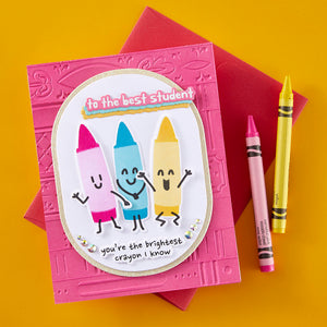 Crayon Creations -  Clear Stamp of the Month