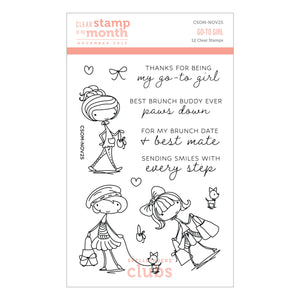 Go-to Girl Stamp and Die of the Month - November 2025