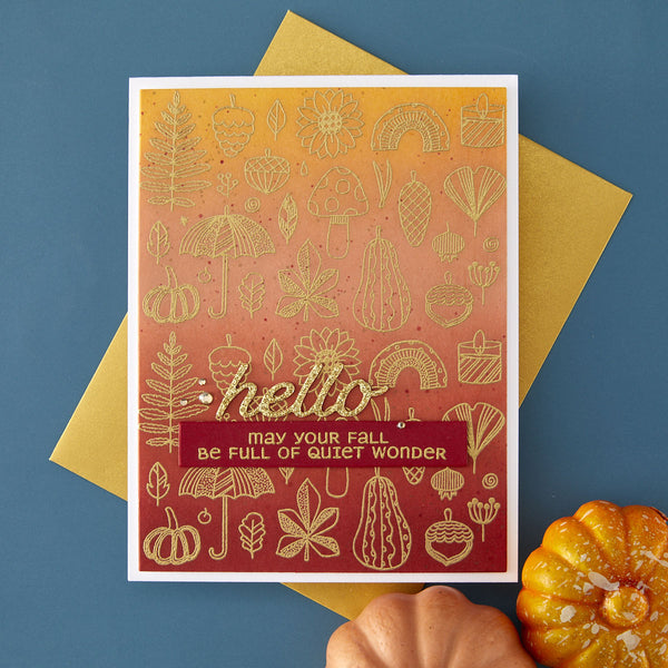 Autumn Whim - Clear Stamp of the Month