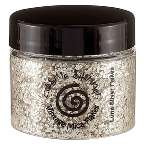 Creative Expressions - Luna Silver Cosmic Shimmer Vintage Mica Flakes