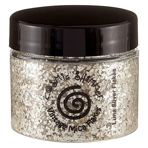 Creative Expressions - Luna Silver Cosmic Shimmer Vintage Mica Flakes