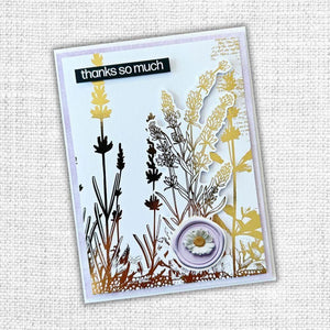 Paper Rose - Gold Foil Lavender & Roses 12x12 Deluxe Paper Collection