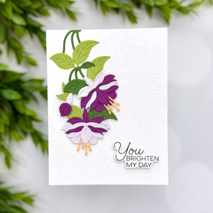 Magical Fuchsia Press + Foil Plate & Die Set by Alex Syberia Designs
