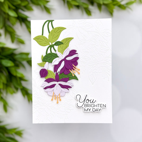 Magical Fuchsia Press + Foil Plate & Die Set by Alex Syberia Designs