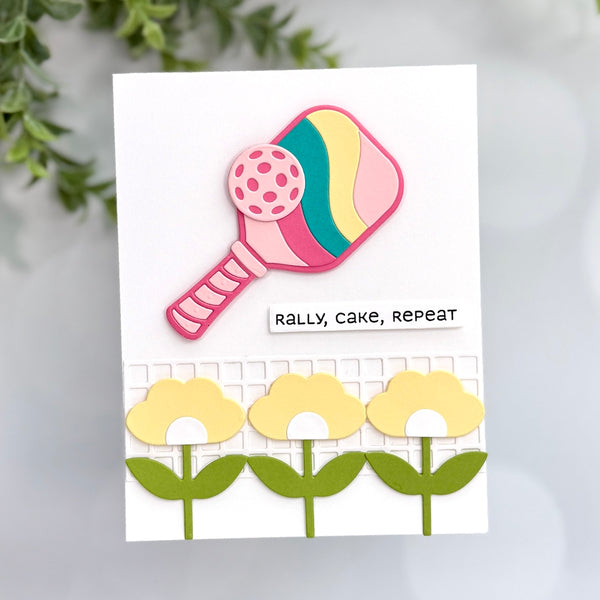 Born to Dink Clear Stamp & Die Set