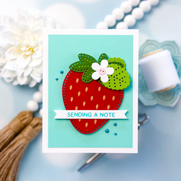 Felt Berry Blossom Etched Dies by Nichol Spohr