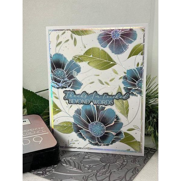 Cosmos Backdrop Press + Foil Plate