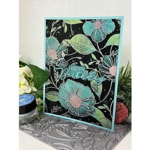 Cosmos Backdrop Press + Foil Plate