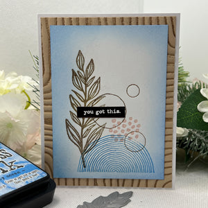 Flourishing BetterPress Plates by Dina Wakley