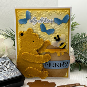 Stitched Classic Pooh Etched Dies