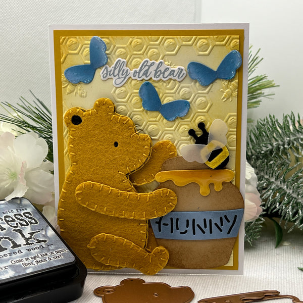 Stitched Classic Pooh Etched Dies