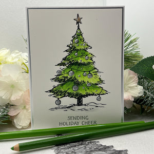 Twinkle Bright Tree Registration BetterPress Plates