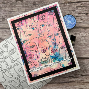 All My Senses Sentiments Press + Foil Plate & Die Set by Jaycee Gaspar