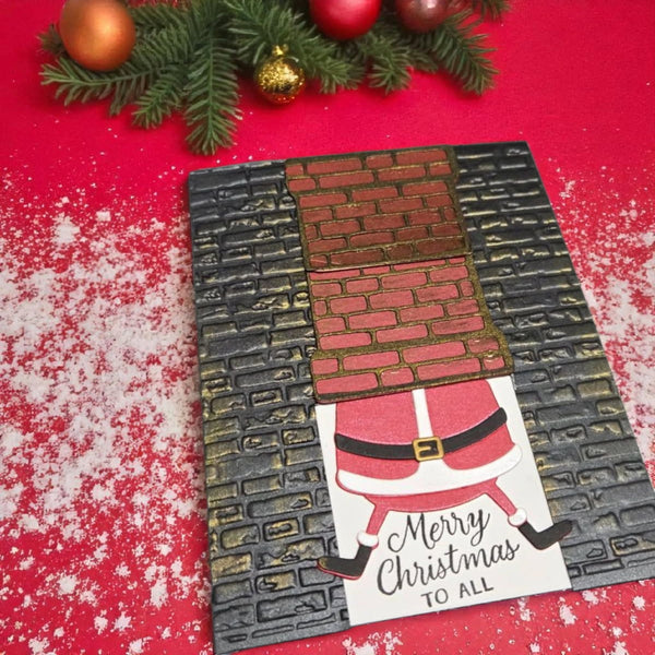 Chimney Caper Clear Stamp & Die Set