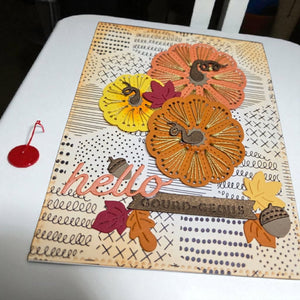Sketchy Hexi - Press & Foil Plate of the Month