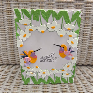 Best Year Sentiments - Clear Stamp & Die of the Month Club