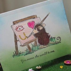 Heart and Soul Cling Rubber Stamps by House-Mouse