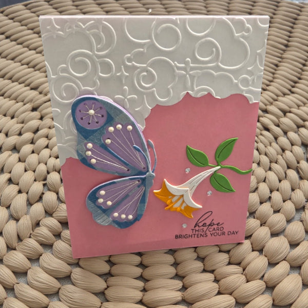 Cloud Nine- Embossing Folder of the Month