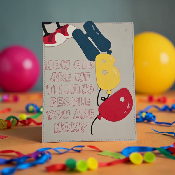 HBD Balloons Etched Dies