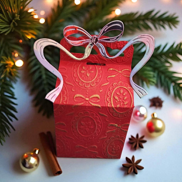 Gifting Bow Etched Dies