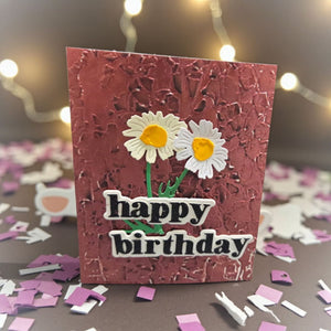 Crackle Paint 3D Embossing Folder