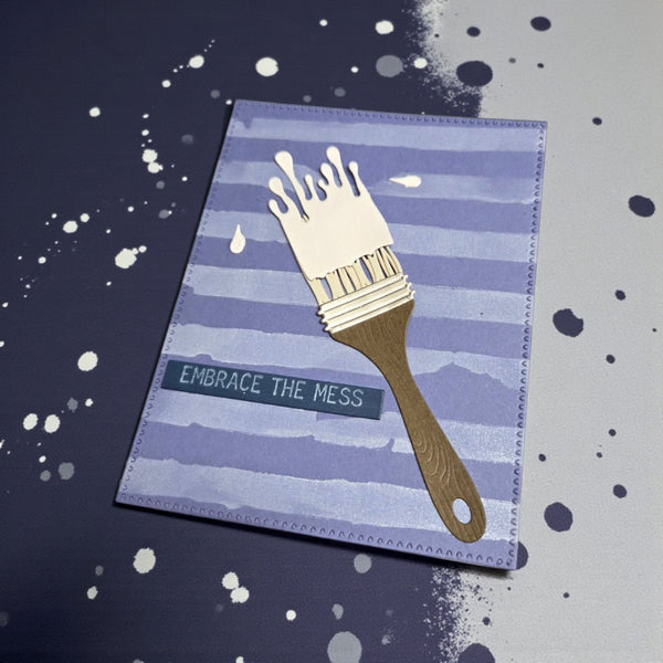 Tattered Stripes Stencils