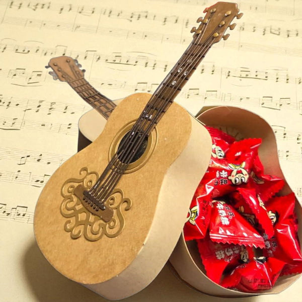 Majestic Guitar Box Side Panels Etched Dies by Bibi Cameron