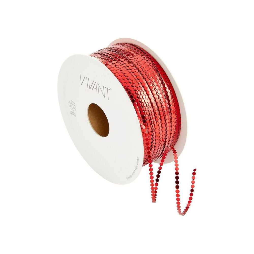 Vivant - Circle' Red Metallic Cord (54 yards)