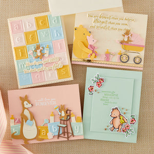 Sweet Sentiments Press + Foil Plate & Die Set with Simple Stories