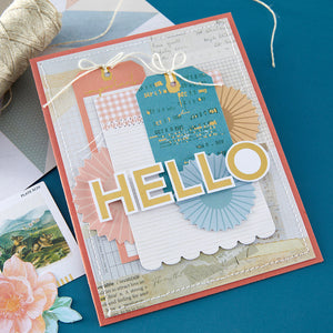 Rosie's Studio Clementine Diecut Cardstock  Sentiments