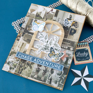Rosie's Studio Clementine Diecut Cardstock  Sentiments