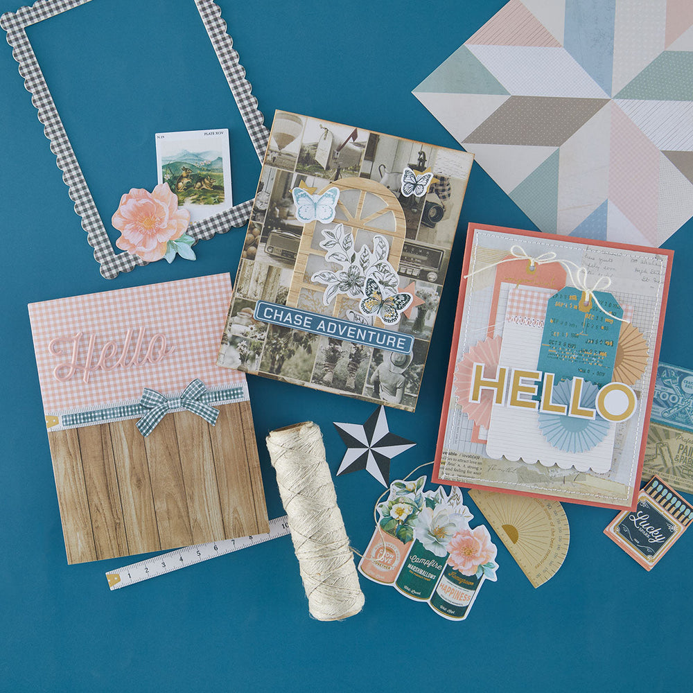 Rosie's Studio Clementine Diecut Cardstock  Sentiments