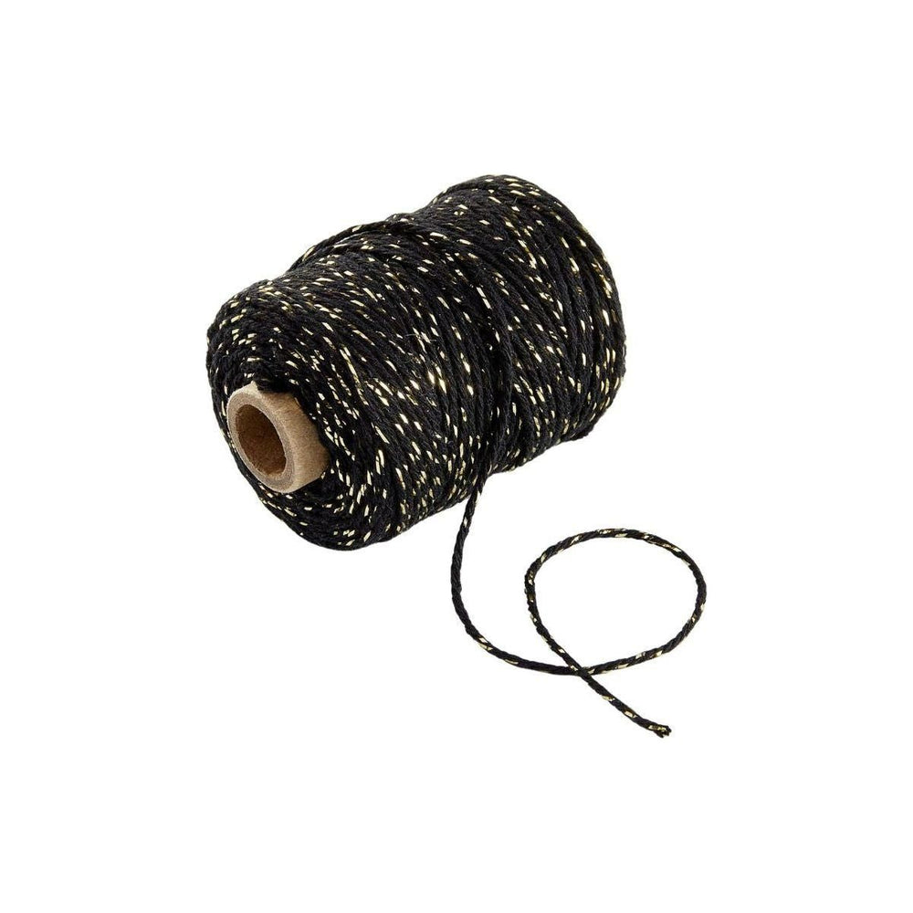 Vivant - Lurex Black Cotton Cord (54 yards)