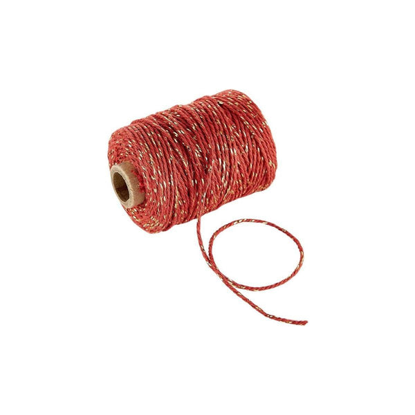 Vivant - Lurex Rust Cotton Cord - 54 yards