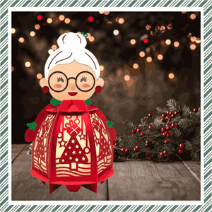 DIY Paper Lanterns - Mrs. Santa