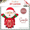 DIY Paper Lanterns - Santa