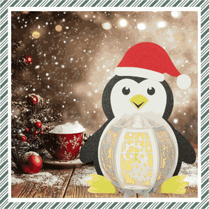 DIY Paper Lanterns - Penguin