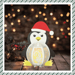 DIY Paper Lanterns - Penguin