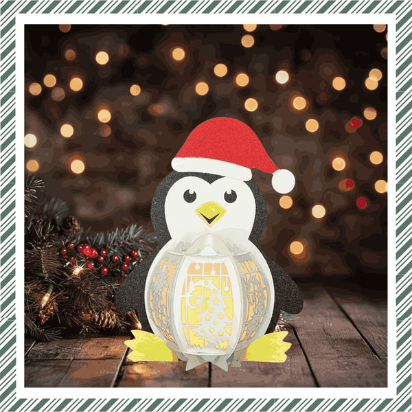 DIY Paper Lanterns - Penguin