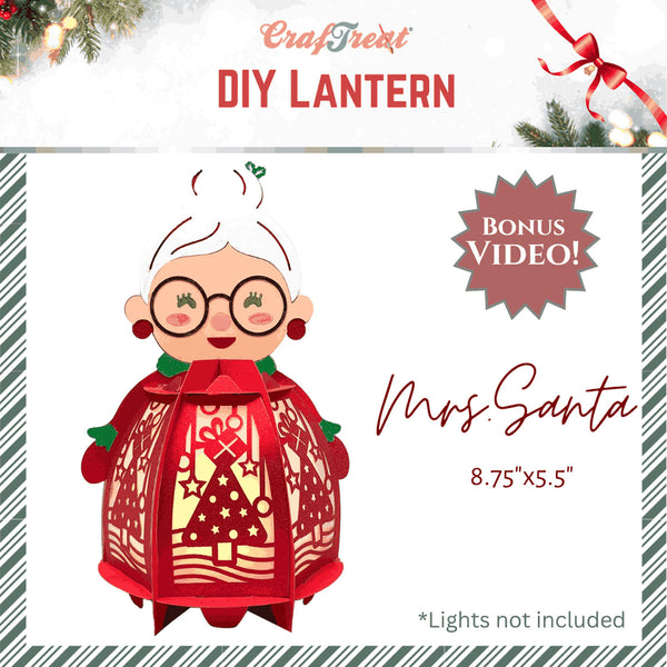 DIY Paper Lanterns - Mrs. Santa