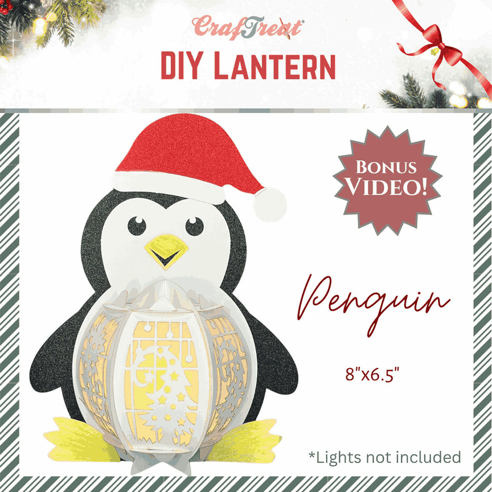 DIY Paper Lanterns - Penguin