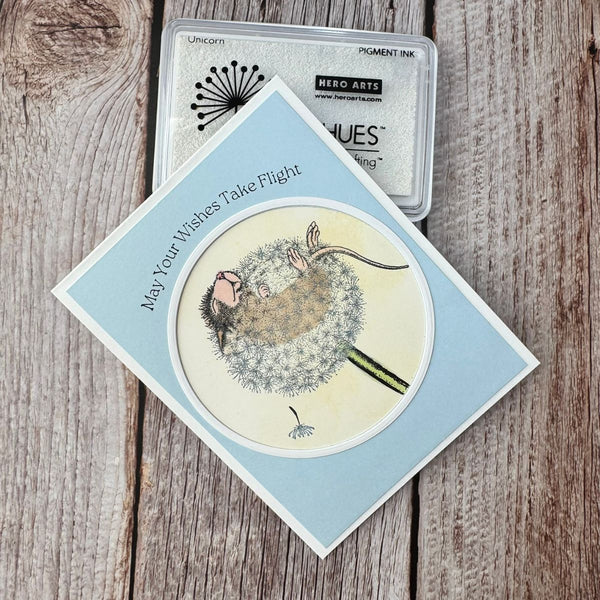 House-Mouse Dandelion Dreams Cling Stamp Set