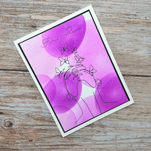Whisper Weave Press + Foil Plate & Die Set by Jaycee Gaspar