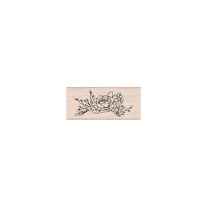 Rose Arrangement Woodblock Stamp