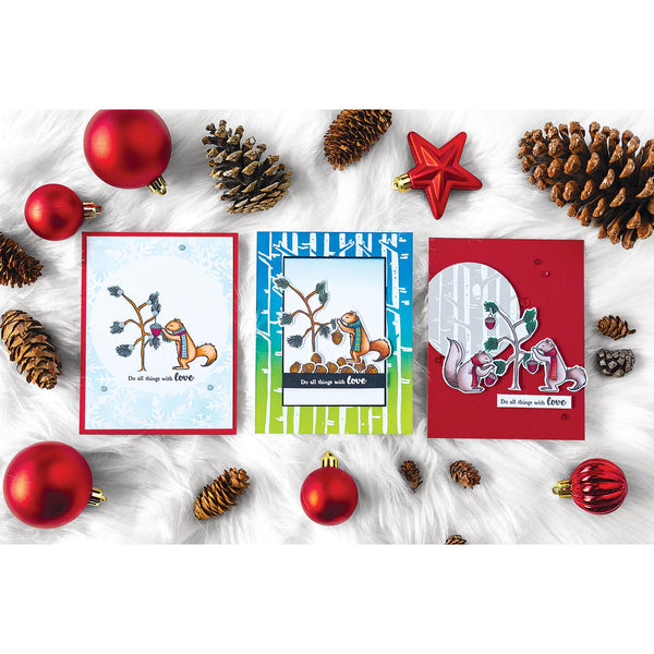 Christmas Squirrels Stamp & Die Set
