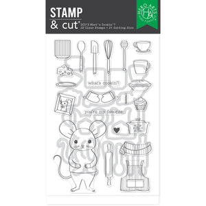 Hero Arts What's Cookin'?  Stamp & Cut Set