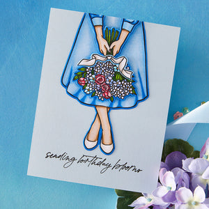 Summer Bouquet Stamp & Cut