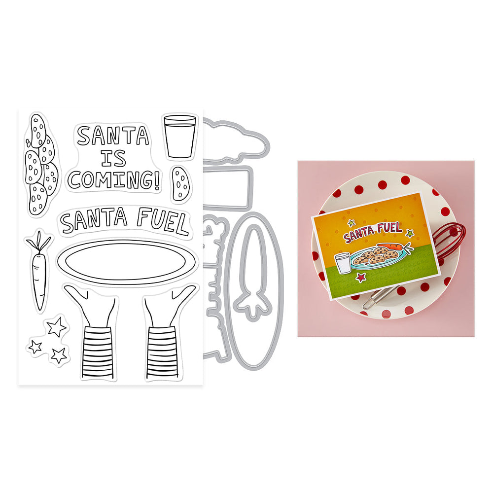 Santa Fuel Stamp & Cut Set