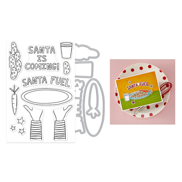 Santa Fuel Stamp & Cut Set