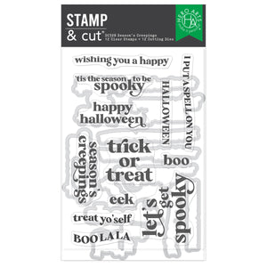 Season’s Creepings Stamp & Cut Set